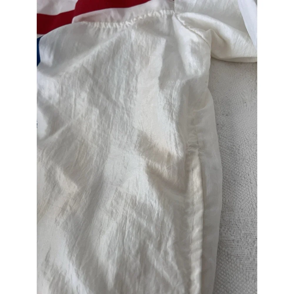 Vintage 90's USA Pullover Mens XL Flag Vinini's Sport Windbreaker Surf STYLE